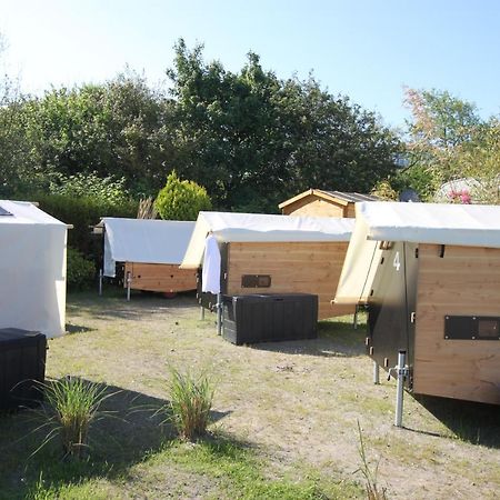 Strandgutkoje Auf Dem Campingplatz Strandgut Κουξχάφεν Εξωτερικό φωτογραφία